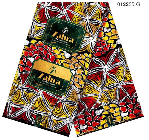 6 Yards Quality Atampa/Ankara 100% cotton