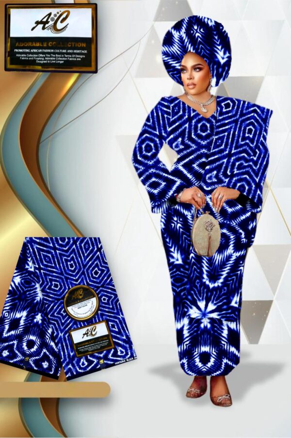 6 Yards Quality Atampa/Ankara 100% cotton