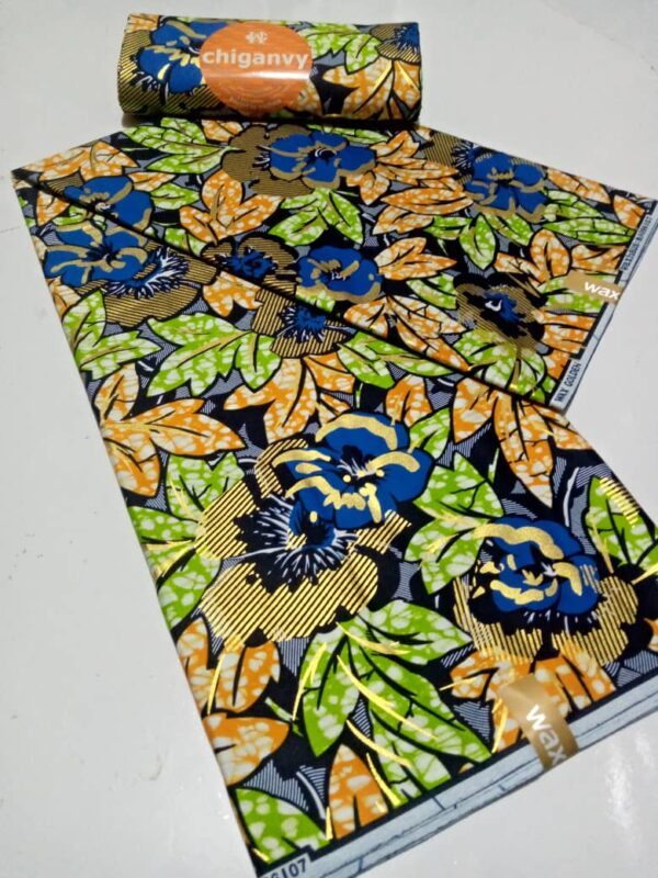 6 Yards Quality Atampa/Ankara 100% cotton