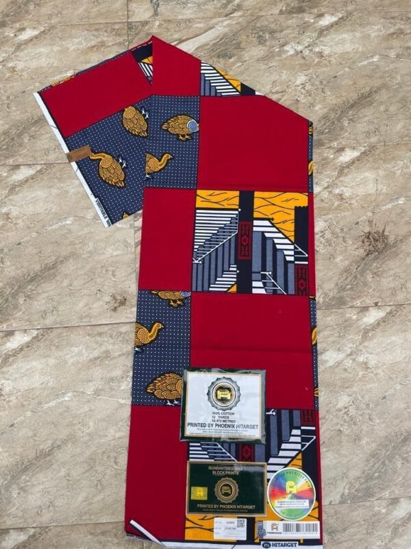 6 Yards Quality Atampa/Ankara 100% cotton