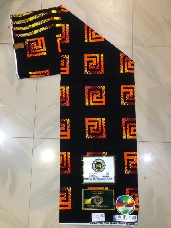 6 Yards Quality Atampa/Ankara 100% cotton