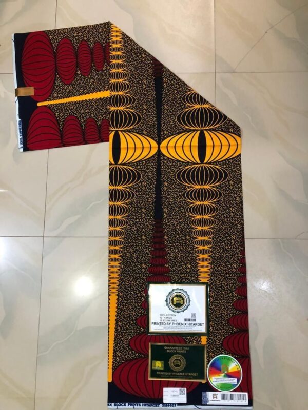 6 Yards Quality Atampa/Ankara 100% cotton