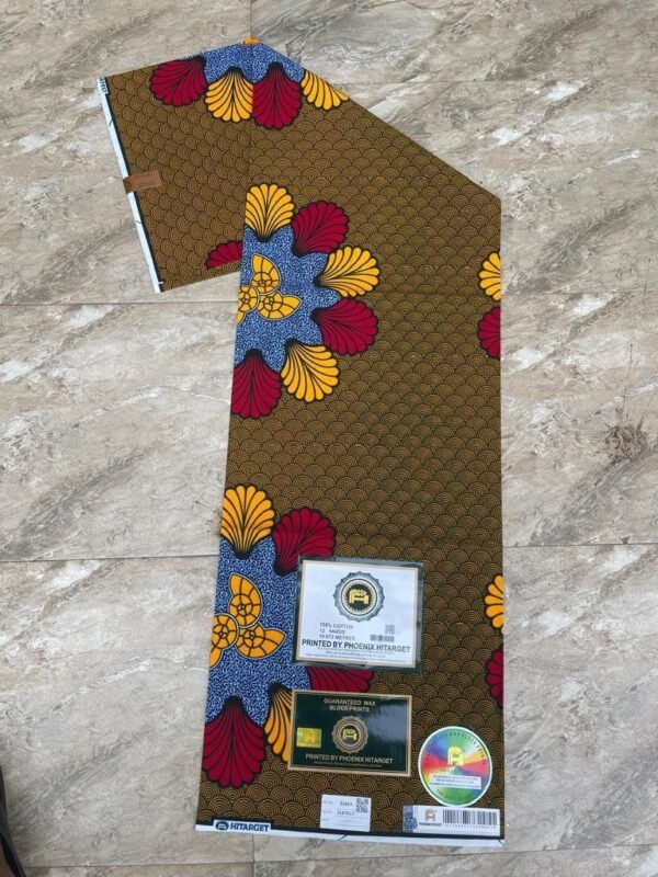 6 Yards Quality Atampa/Ankara 100% cotton