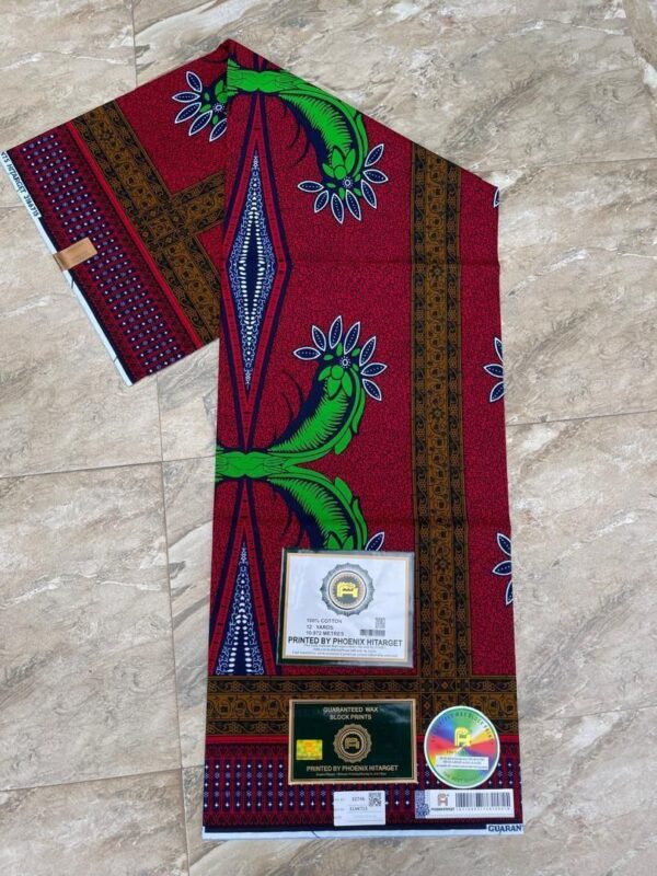 6 Yards Quality Atampa/Ankara 100% cotton