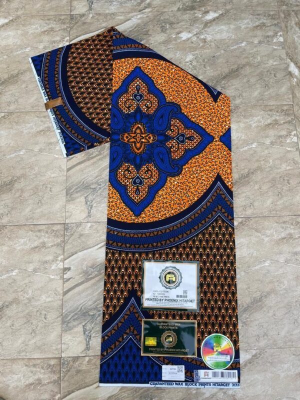 6 Yards Quality Atampa/Ankara 100% cotton