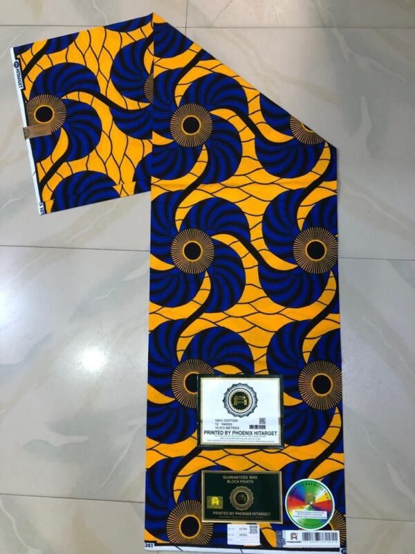 6 Yards Quality Atampa/Ankara 100% cotton