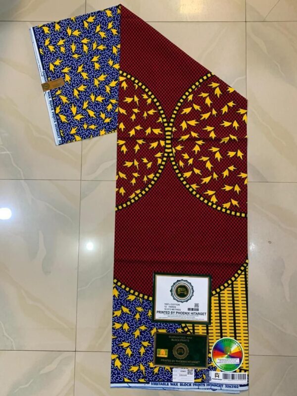 6 Yards Quality Atampa/Ankara 100% cotton